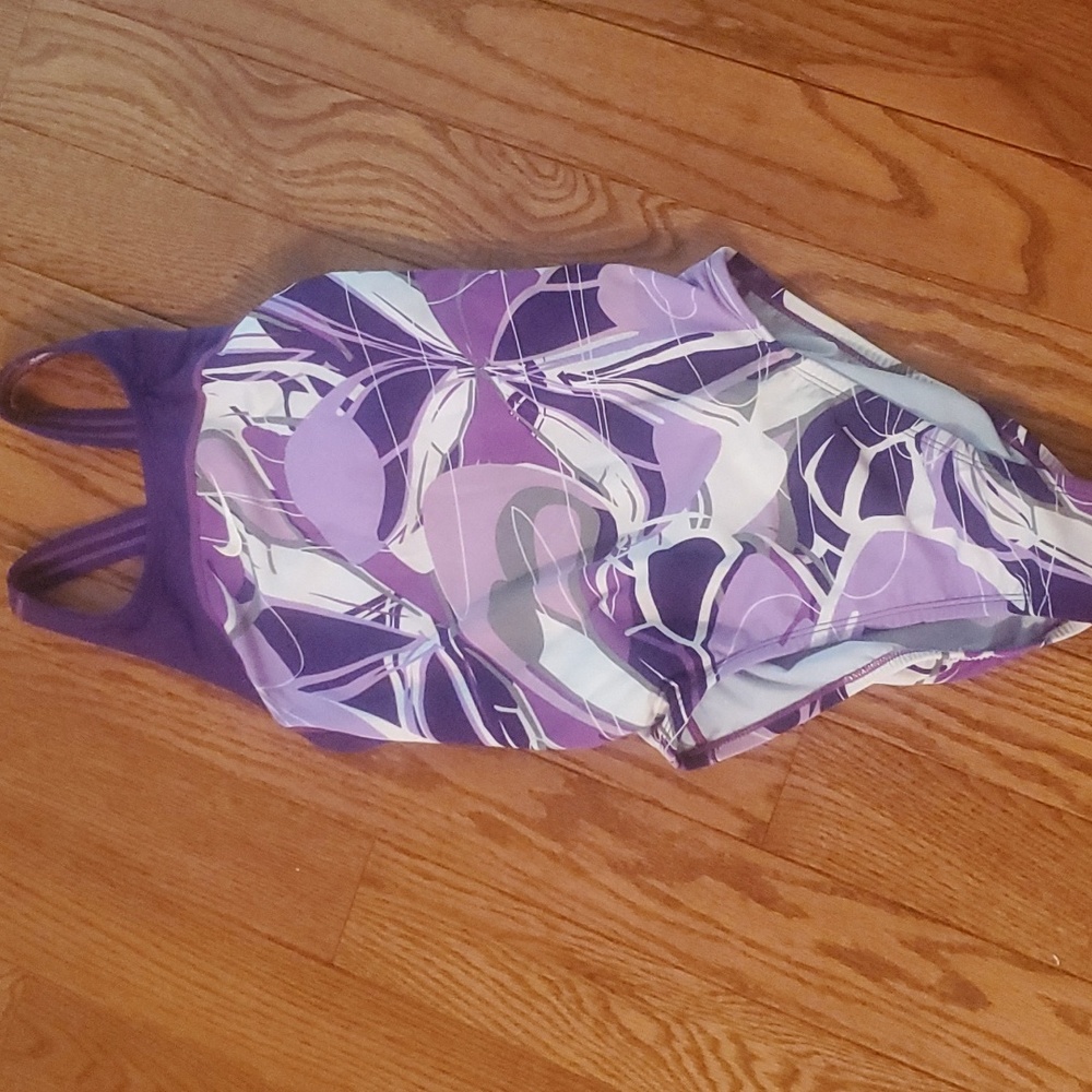Nike purple design one piece woman swimsuit